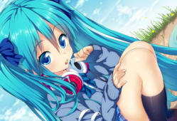 动漫美女露内裤